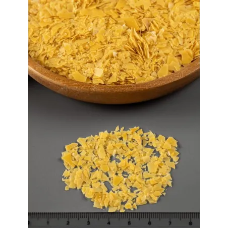 Cire de Carnauba T3 en Flakes – Naturelle, Idéale pour Bougies et Cosmétiques