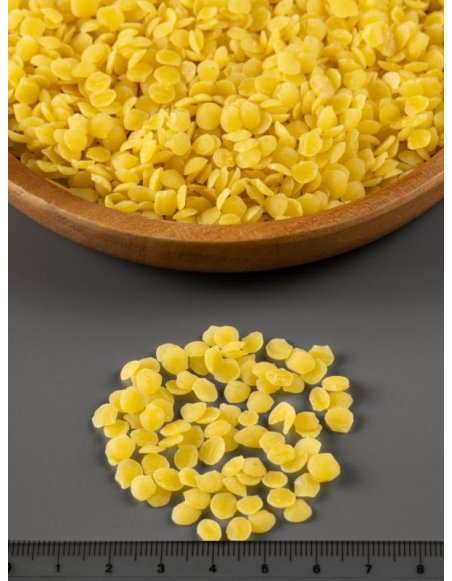 Cire d’Abeille Jaune en Pastilles – 100% Naturelle, Idéale pour Cosmétiques et Bougies