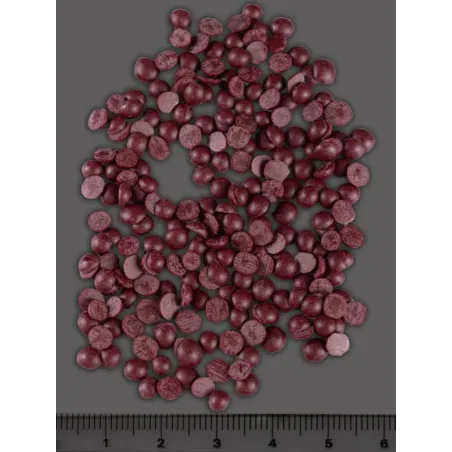 Colorant en grain bordeaux – Élégance et profondeur pour vos bougies