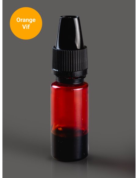 Colorant liquide orange vif – Intensité et éclat pour bougies lumineuses