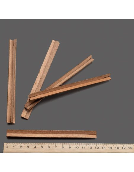 Mèches en Bois en Croix - Lot de 1000 pour Bougies