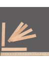 Mèche Bois pour Bougies - Simple - Sachets de 1000